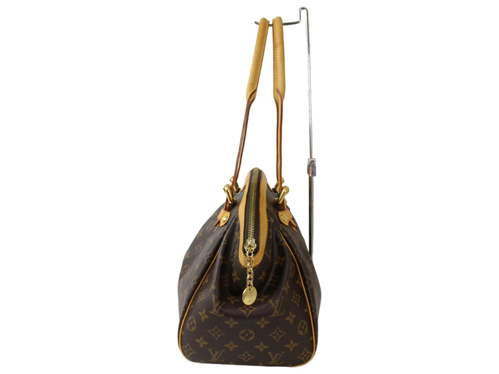 Louis Vuitton Handbag Canvas LV Hobo Monogram Bag Brown Tivoli - Picture 4 of 9
